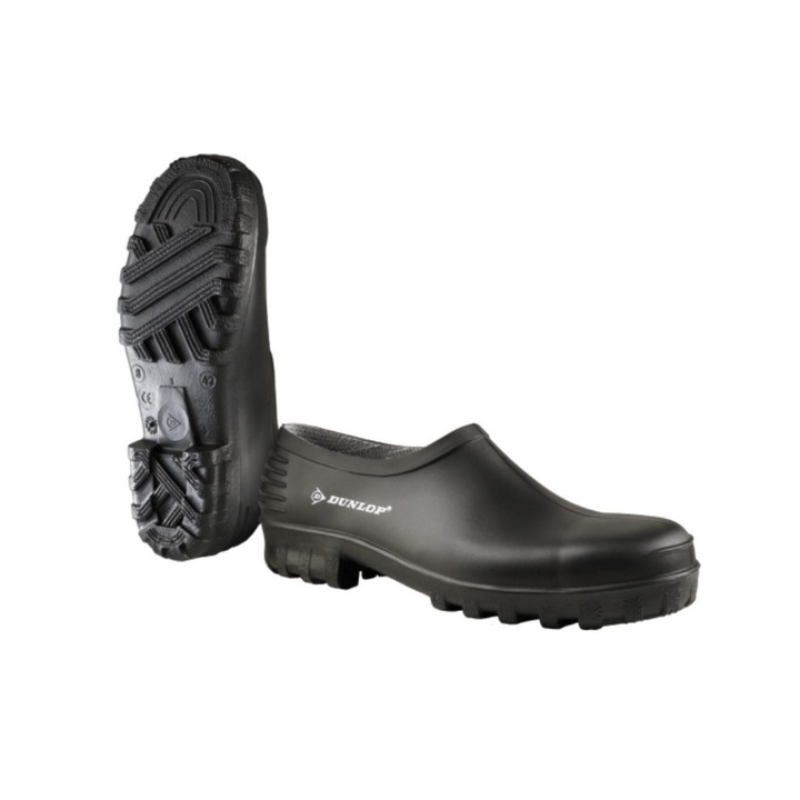 Munkavédelmi cipő, Dunlop, Wellie, vízálló fekete 41