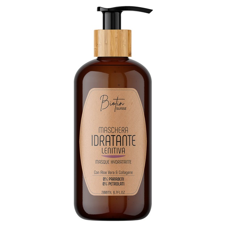 Masca calmanta hidratanta Biotin Suisse 200 ml