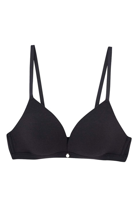 DAGI, Sutien din amestec de modal cu cupe triunghiulare, Negru