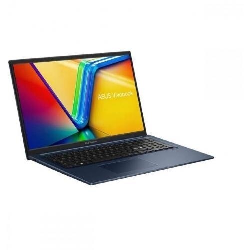 Laptop ASUS VivoBook 17, 17.3" Full HD, Intel® Core™ i5 1335U pana la 4.6 GHz, 16 GB RAM DDR4, 1 TB SSD, Intel Iris Xᵉ Graphics, Free Dos, Quiet Blue 1 TB