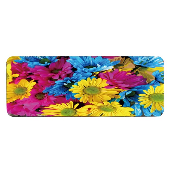 Mousepad Gaming AHAPFAMLY, margine ranforsata, baza anti-derapanta, multicolor, 800x300x2mm