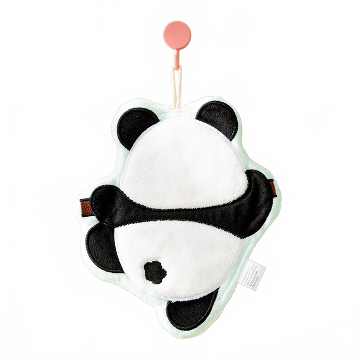Prosop de mana pentru copii Anmai, model Panda, super moale si absorbant, eco-friendly