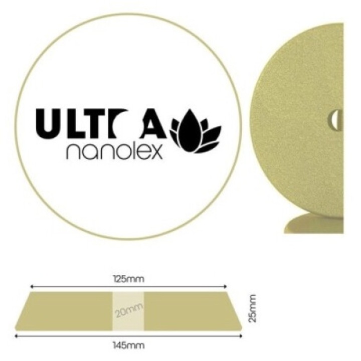 Szivacsos Polish Super Abrasive Nanolex Ultra Cut Pad DA 145x25x125 mm 1db