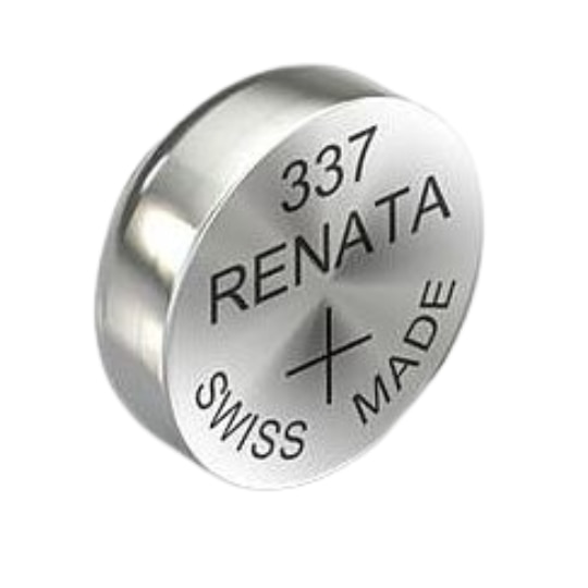 Renata 337 Uhrenbatterien – 3 Stück, SR416SW/SR43SW, 1,55 V Silberoxid
