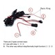 Készlet Angel Eyes LED COTTON BMW X5 E53 Facelift az eredeti gyűrűk cseréjéhez 2x127mm + 2x146mm Xenon Bright