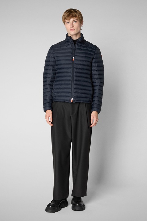 Save The Duck, Alexander steppelt télikabát oldalzsebekkel, Tengerészkék