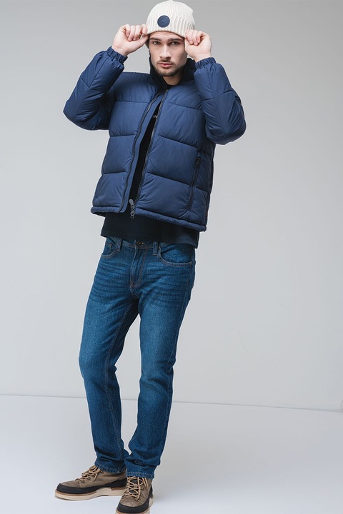 Save The Duck, Geaca cu guler mediu, Albastru indigo