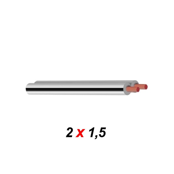 PD Connex RX28 Hifi hangfalkábel Fehér (2×1,5 mm2)