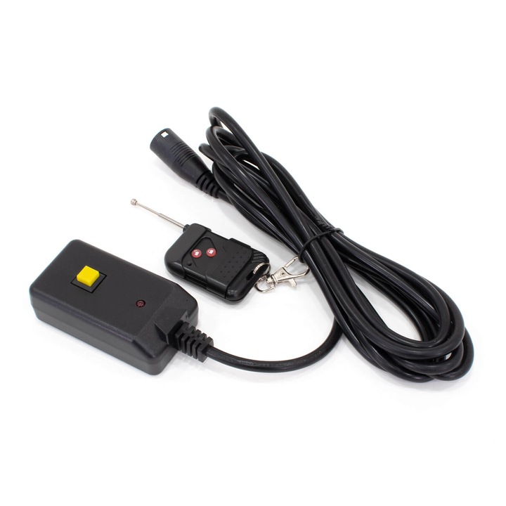 Controler pentru masina de fum Thunder KIT-FT001 (buton + telecomanda)