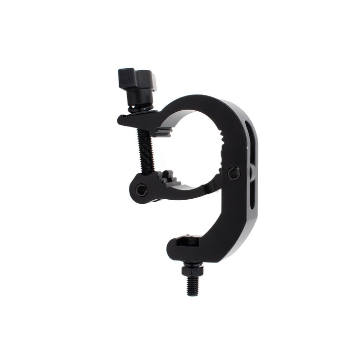 Suport pentru lumina clema cu carlig Thunder (pentru teava de 42-52 mm) 200 kg – NEGRU