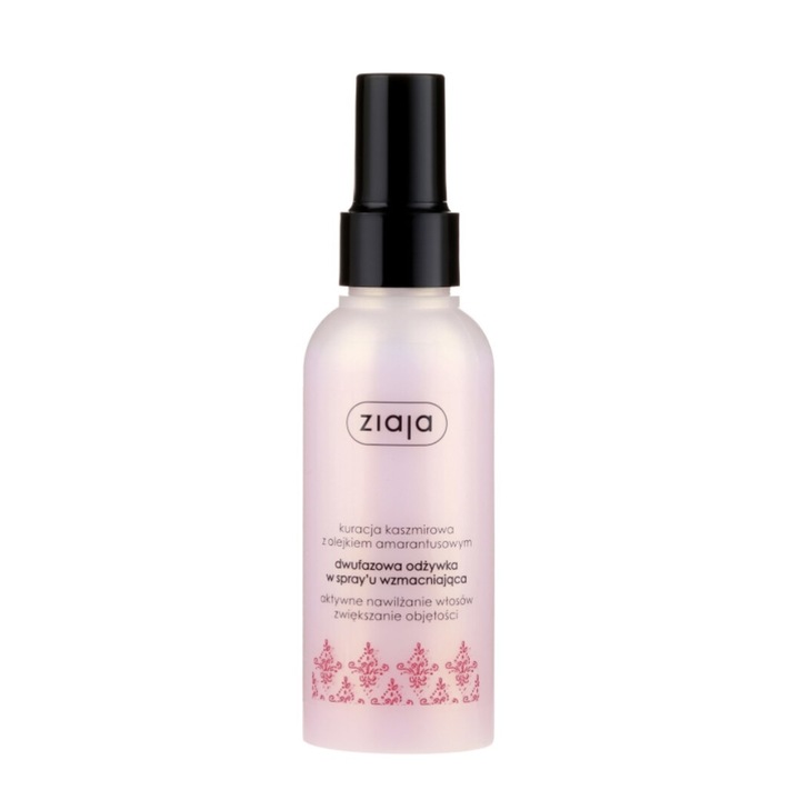 Balsam bifazic pentru par fara clatire pentru refacere 125 ml, Ziaja Casmere