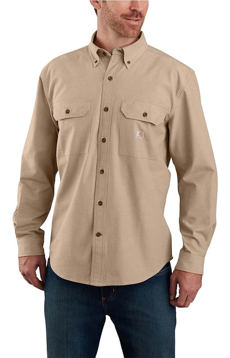 Camasa barbati Carhartt bumbac bej Midweight Chambray, XL INTL