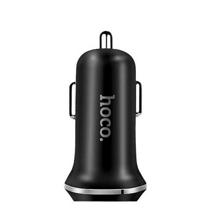 Зарядно за кола 2xUSB-A, 10.5W, 2.1A, E46, ABS, Deep Dark