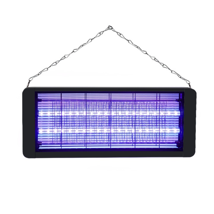 Лампа против насекоми, Golxmse, UV LED 40W, двоен дизайн, черна, 63.5x24.3x5.5cm