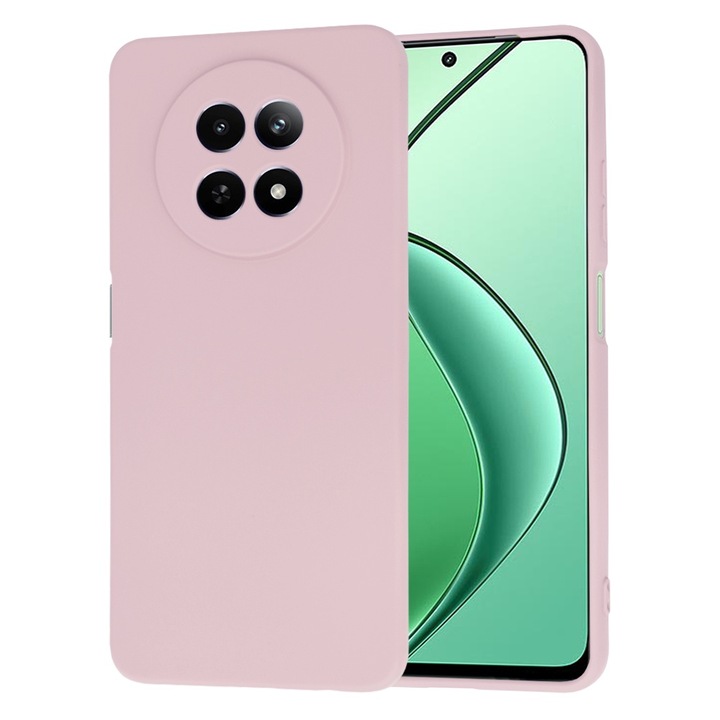 Силиконов Калъф за Realme 12x, Smartphosis SoftFlex, Розов Пясък