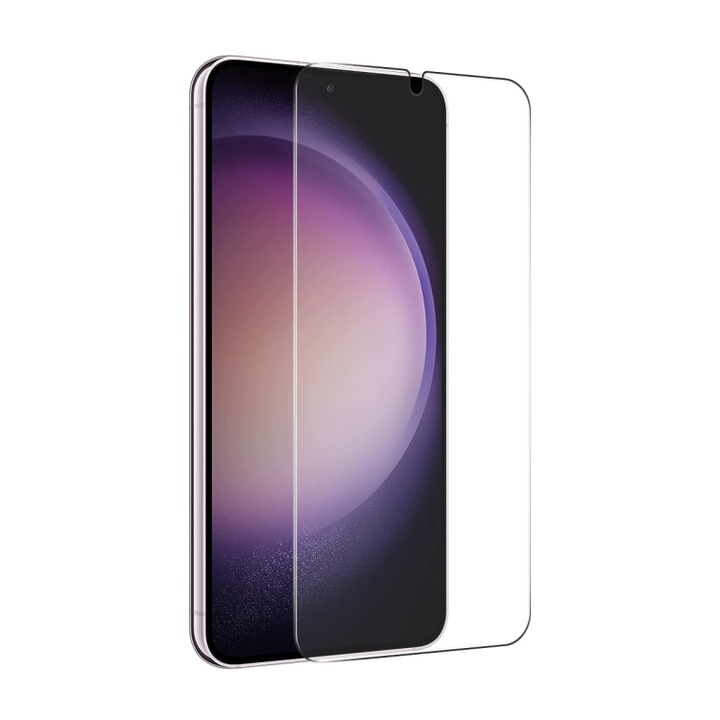 Folie de protectie tempered glass hard 2.5D pentru Samsung Galaxy S24 PLUS (cu deblocare amprenta)