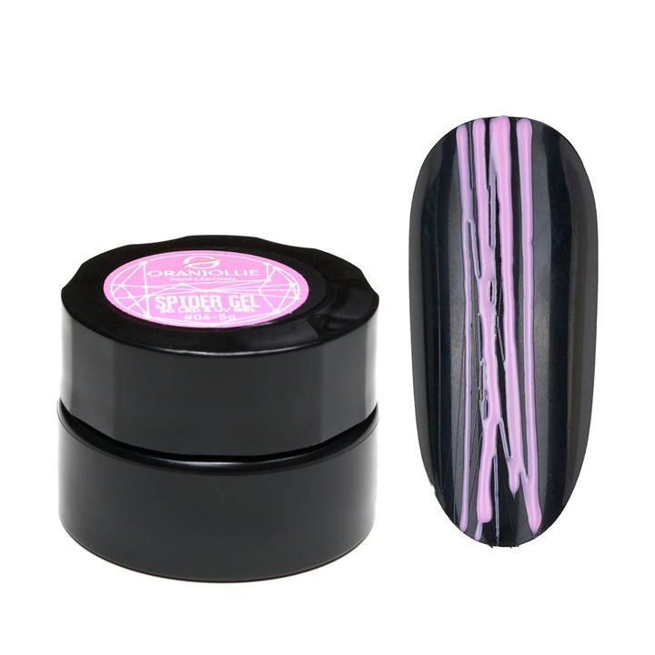 Gel UV pentru modelare Unghii 3D, Flexibilitate si densitate crescuta, Cod culoare Nr.04, 5g