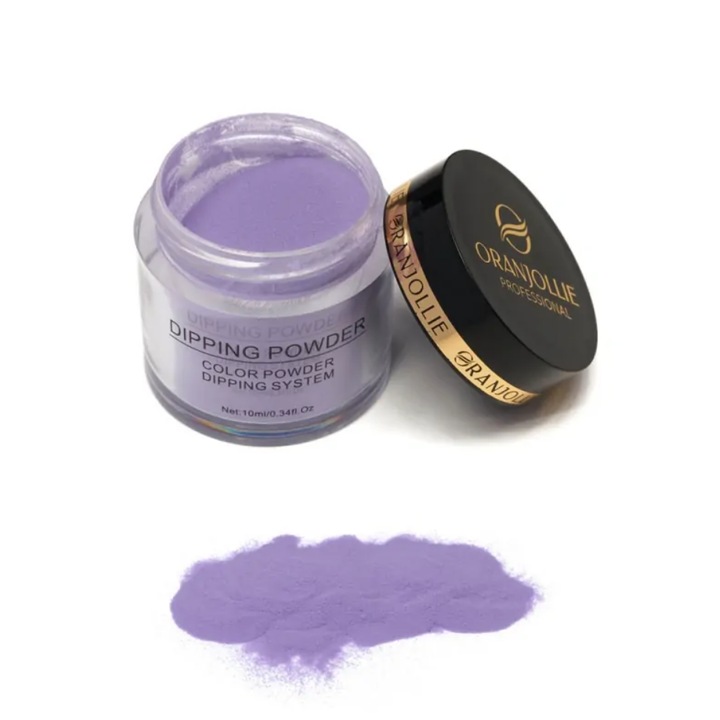 Pudra Acrilica pentru Manichiura Fara Lampa UV, Dipping Powder Nr.28, Mov, 30g