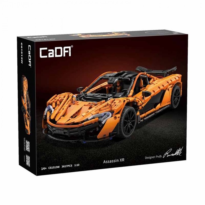 Конструктор CaDa - Количка Assassin XR, Мащаб 1:10, C61513W, 3617 части