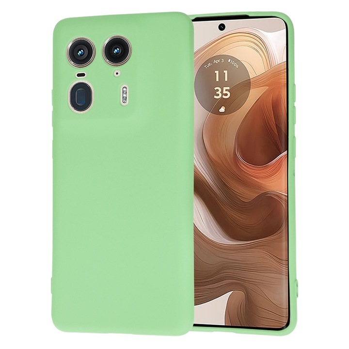 Калъф за Motorola Edge 50 Ultra - Techsuit SoftFlex - Mint Green