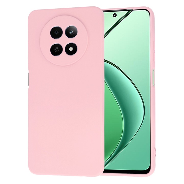 Кейс за Realme 12x / 12, Techsuit, SoftFlex, светлорозов