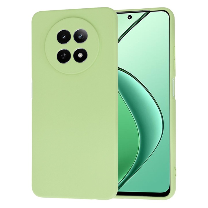 Кейс за Realme 12x / 12, Techsuit, SoftFlex, Matcha Green