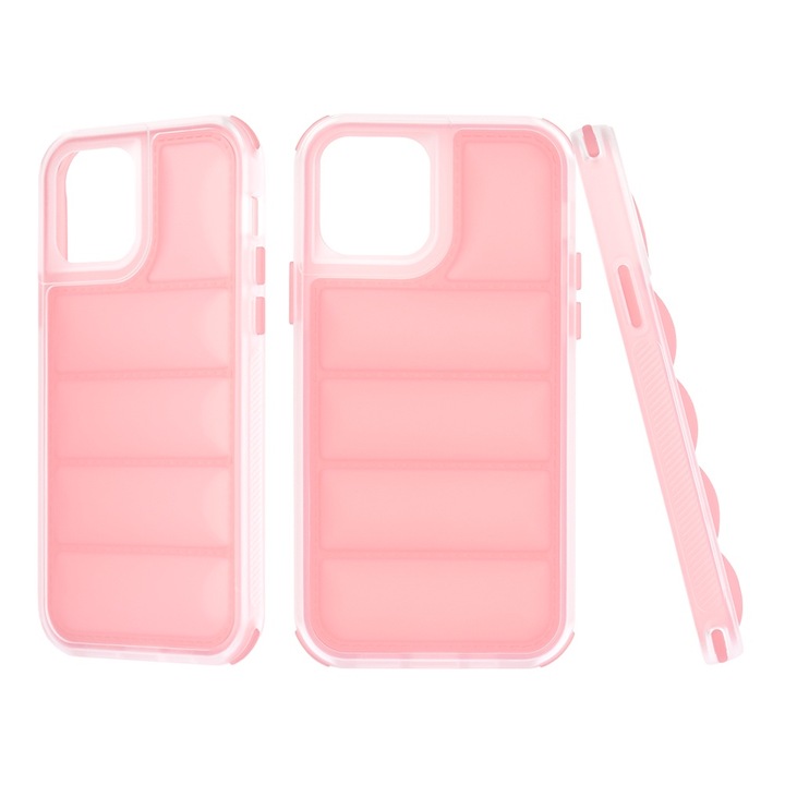 fixGuard Wave Shield tok iPhone 12 / 12 Pro-hoz - rózsaszín