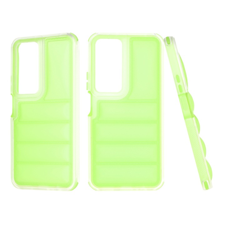 Защитен калъф за Honor X7b/X7b 5G/90 SMART, Cipsir Protect, Wave Shield, K69, Термопласт, Lucky Green