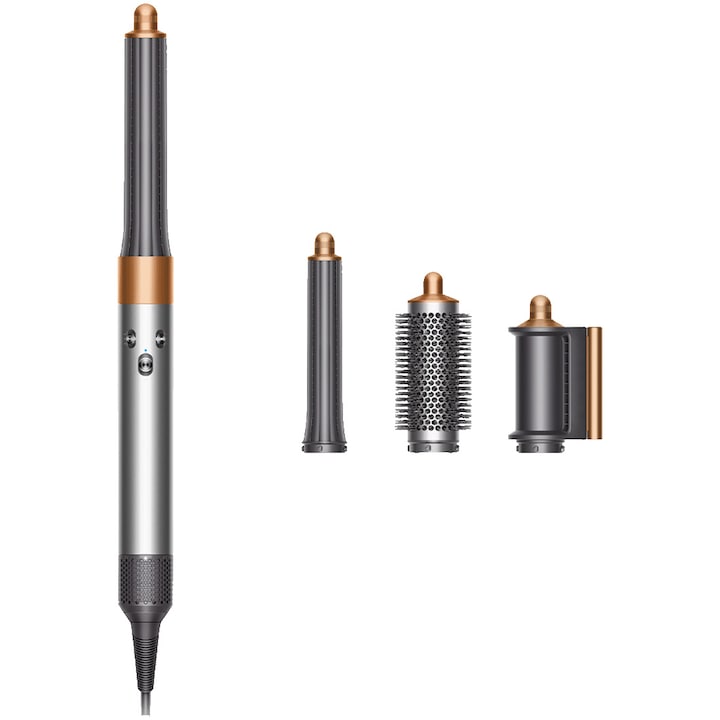 Маша за коса Мultistyler Dyson HS05 Airwrap Origin, 3 нива на скорост, 3 нива на температура, Никел/Мед