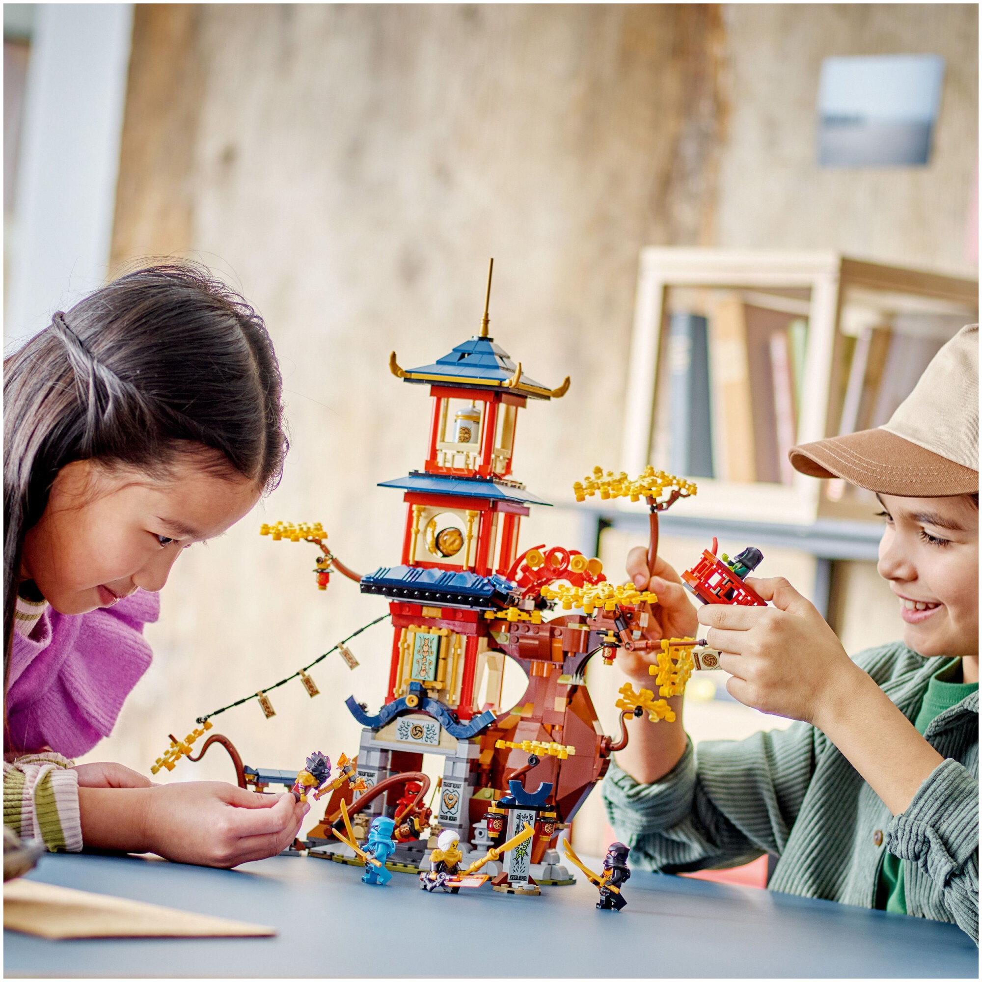 LEGO Ninjago - Nucleele energetice din Templul Dragonului 71795