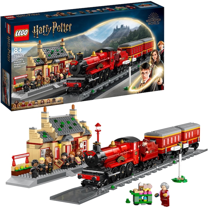 LEGO Harry Potter TM - Roxfort Express és Roxmorts 76423 állomás, 1074 db