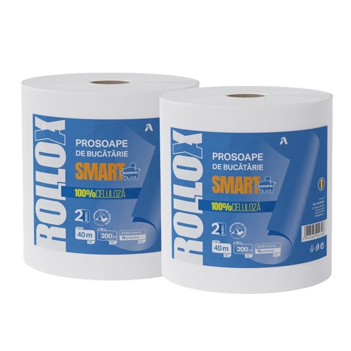 Rollox konyharuha, 2 rétegű, 205 lap, 40 m, 2 db-os készlet