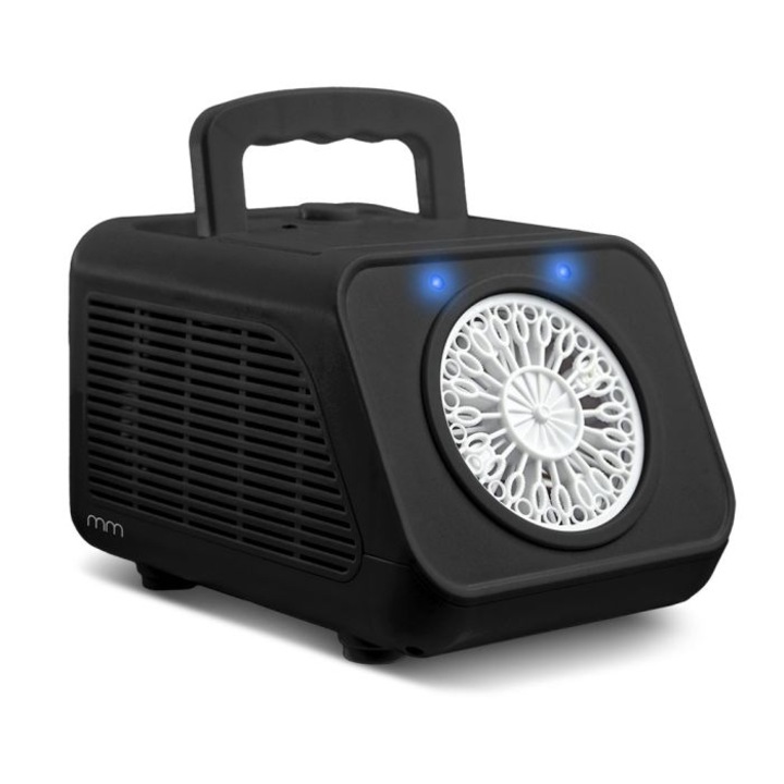 Buborékgép, Mikamax, 190 x 132 x 124 mm, fekete