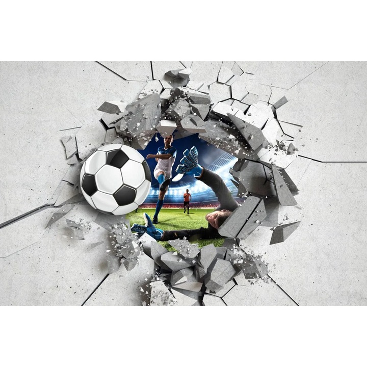 Fototapet, modern, pentru perete, pentru copii, Fototapet, pentru living, mingi, perete, decorare, 260x390 cm