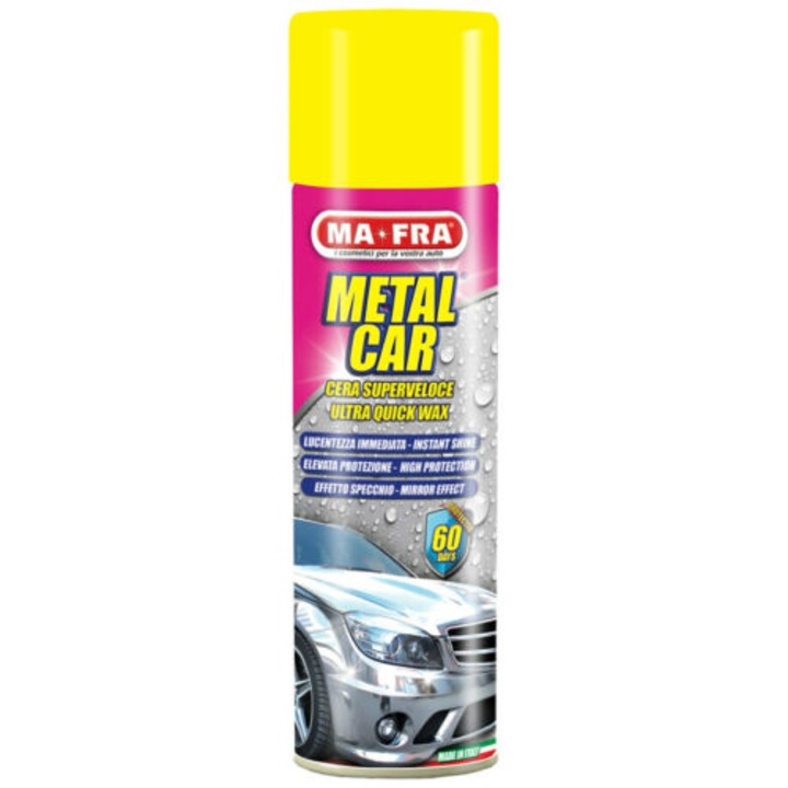 Ma-Fra Metal Car 500 ml – folyékony viasz gémre és fényezésre, spray