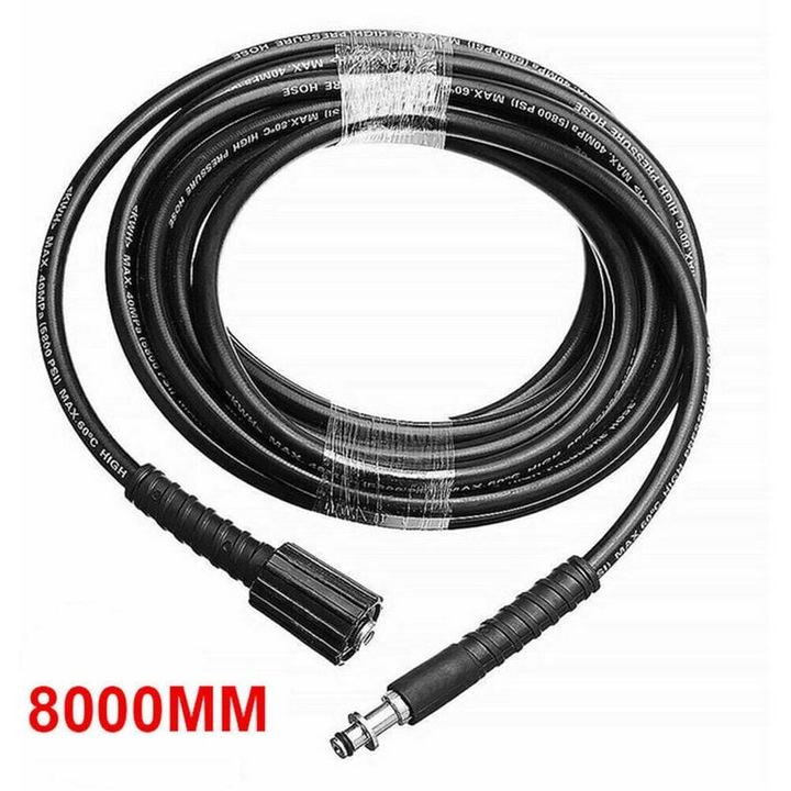 Подходящ за Karcher K2 K3 K4 K5 6M / 8M / 10M маркуч за почистване под налягане 8M