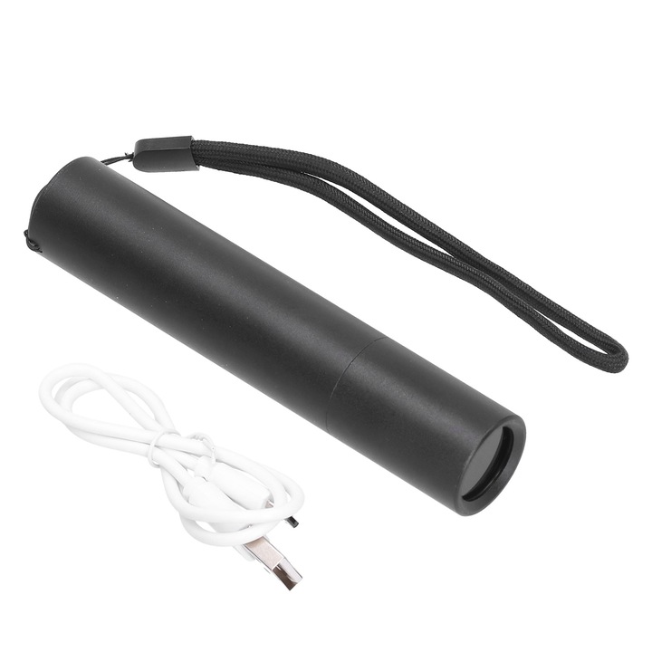 UV фенер Jormftte, 365nm, 125x25mm, 1200mAh батерия