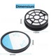 Set 2 Filtre HEPA EATBALE pentru Aspirator Rowenta Swift Power Cyclonic RO2910EA RO2913EA RO2915EA RO2932EA RO2933EA RO2957EA RO2981EA - Piese de Schimb si Accesorii