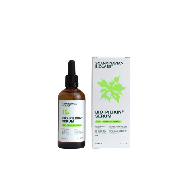 Bio-Pilixin® Aktiváló szérum a hajnövekedés serkentésére - férfiak, Scandinavian Biolabs, 100 ml