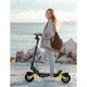Trotineta electrica, OOTD, S10, Viteza maxima 55km/h, Autonomie maxima 70Km, 1400 W, 48V 22Ah, Cauciucuri 10 inch, Negru
