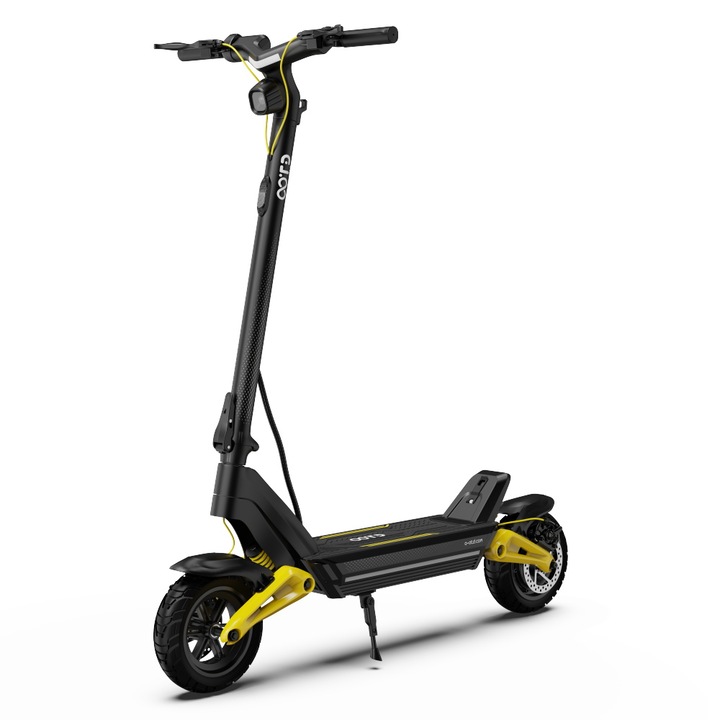 Trotineta electrica, OOTD, S10, Viteza maxima 55km/h, Autonomie maxima 70Km, 1400 W, 48V 22Ah, Cauciucuri 10 inch, Negru