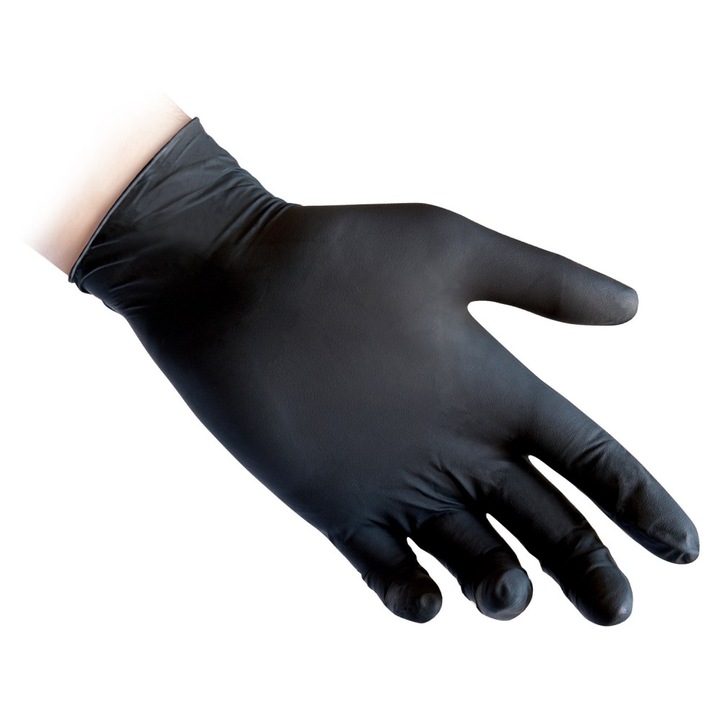 Manusi de Protectie Nitril nepudrate Reflexx N81 Marime XL 100 bucati