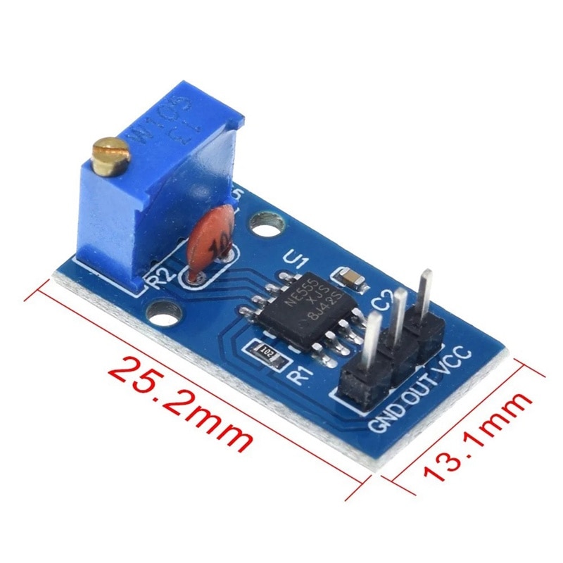 Modul generator de impulsuri cu frecventa reglabila NE555 - eMAG.ro
