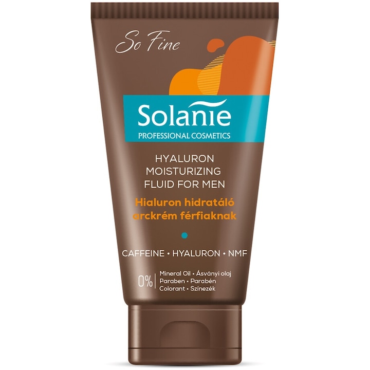 Solanie So Fine HYALURON Хидратиращ крем за лице за мъже 50 мл