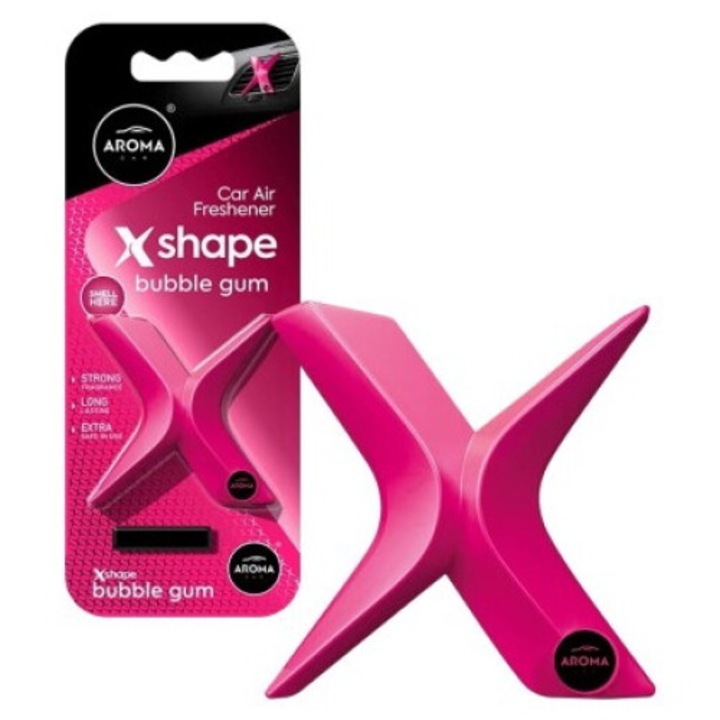 Autós légfrissítő Aroma Car X Shape rágógumi