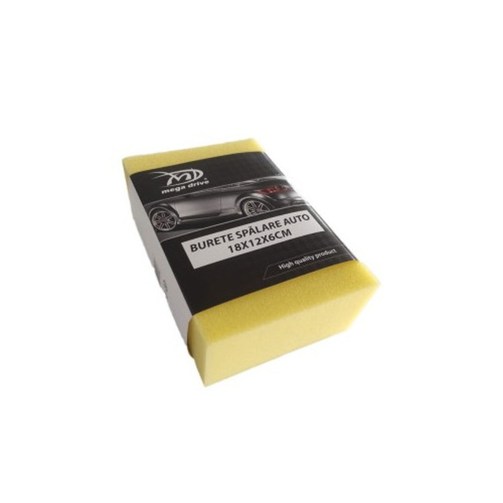Autómosó szivacs 18X12X6 cm Mega Drive