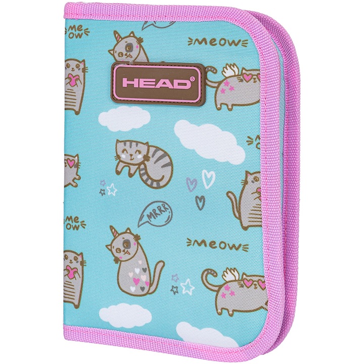 Head AC1 tolltartó, 1 rekeszes, macska dizájn