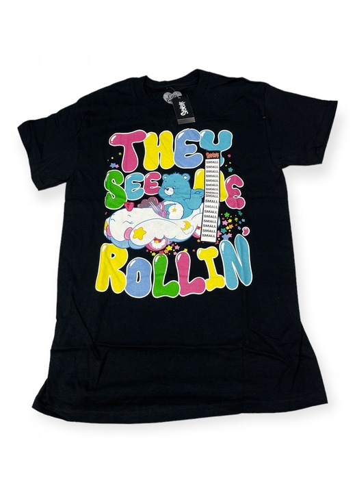 Férfi póló, Spencer's, Pamut, Fekete, S