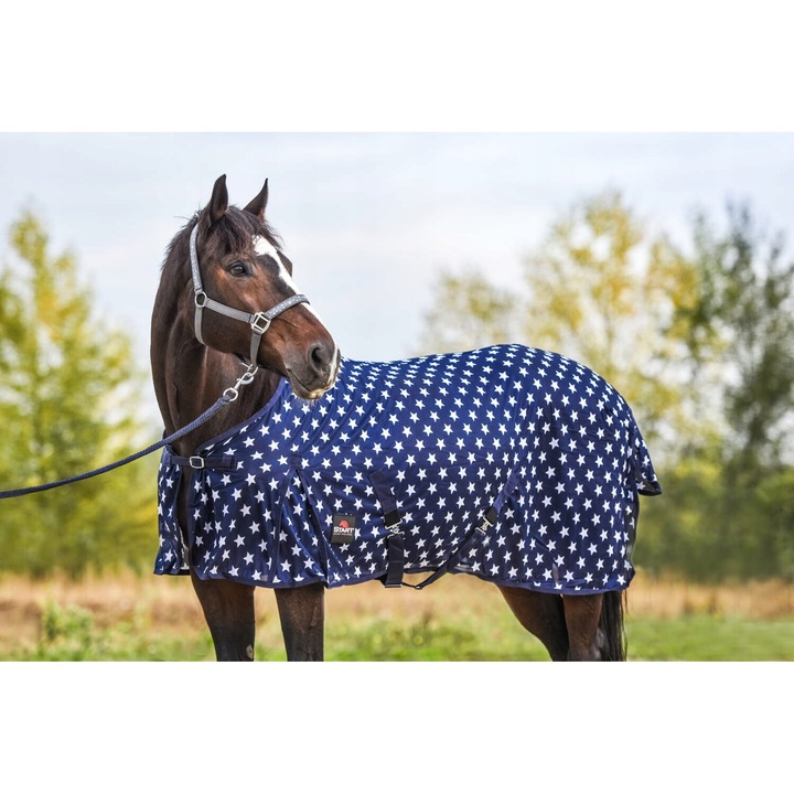 Patura din plasa anti-insecte pentru cal, Start Stars, 105cm