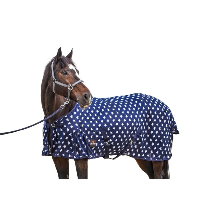 Patura protectie pentru cai, din plasa, granat, 145cm